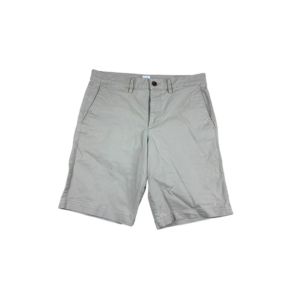GAP Other - Gap Mens Essential Khaki Shorts 30 Tan Beige Chino 10 Inch Inseam Cotton Blend